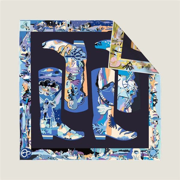 Double Face Scarf in Silk Twill with Hand-rolled Edges Shawls 90 Silk Scarfs Square Large Bandanas Handcraft Neck Foulard Femme Bag Bandana Christmas Gifts