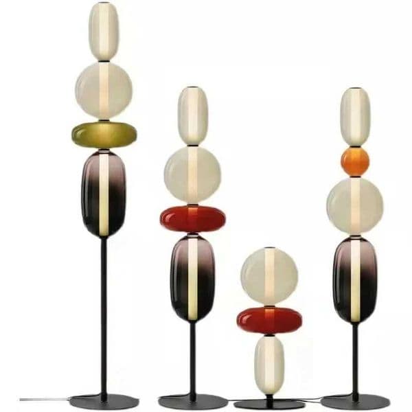 Italian design color Macaron glass desk lamp LED desk lamp X250318