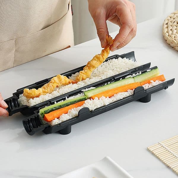 Sushi Maker Mold Cylindrical Sushi Roller Mold Diy Sushi Making Kit Machine for Easy Sushi Cooking Rolls Beginner Sushi Kit 250317