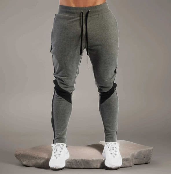 Mens Casual Pants Spring Autumn Fleece Sweatpants Mens Running Jogger Sports Gym Trousers Fashion Solid Color Workout Long Pants W250318