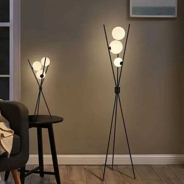 Nordic Designer Moon Standing Lamp Next To The Sofa in The Living Room Modern Minimalist Home Decor LED Floor Light X250318