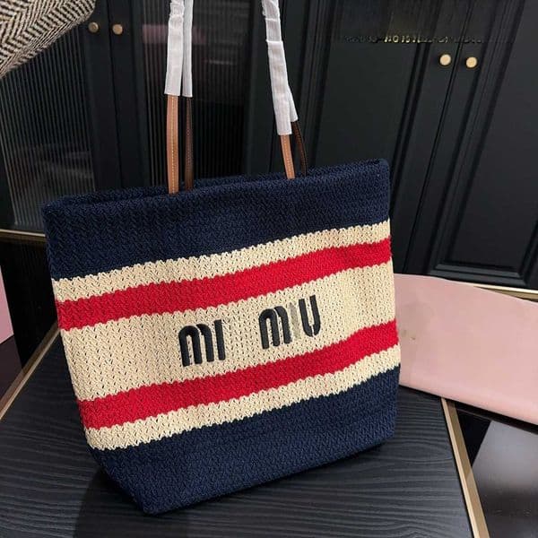 Bags Straw Summer Beach Travel Shopping Handbags Designer Bag Basket Hollow Out Woven Letter Shoulder hot Large Capacity Leather Handle Casual Vacation Purse