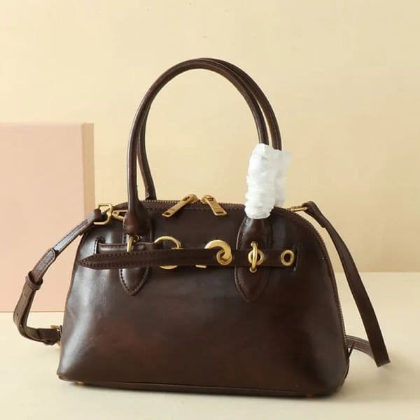 Vintage Tote Handbagg Large Handbags Shell Crossbody Purse Bag Sheepskin New Material High Quality Designer Women Shoulder Travel Bags