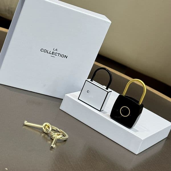 2026 New Valentine's Day Lock And Key Metal Set Box Bag Charms Exquisite Practical Pendant Ornament Perfect Souvenir Companion Gift Free Shi