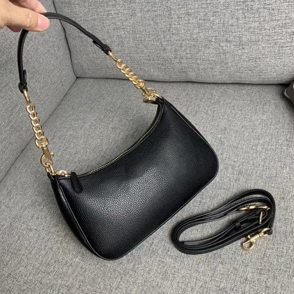 Teri designer shoulder bags designer handbag hobo small soft leather crossbody designer bags underarm chain bolso de diseno solid color white lights to033
