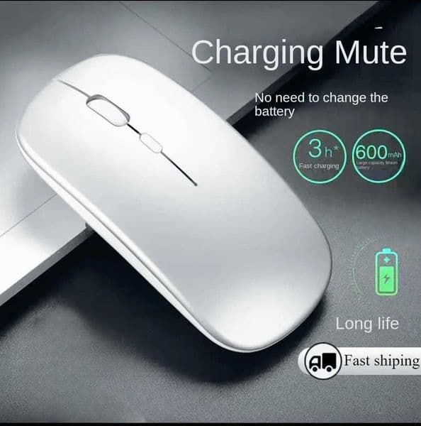 Wireless mouse suitable for laptops charging mouse PC silent mouse USB mouse ergonomic gaming mouse Z250320
