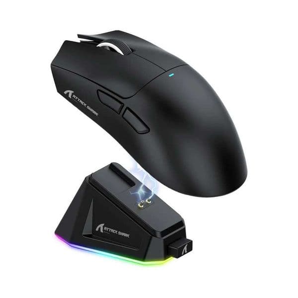 MAMBASNAKE X Attack Shark X11 Gaming Mouse with Magnetic Charging Dock PixArt PAW3311 Gaming Sensor Z250320