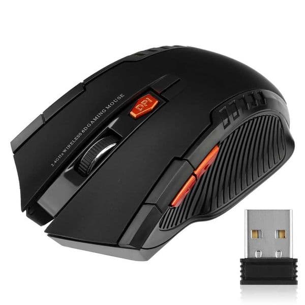 2.4G Wireless Mouse USB Receiver 6 Buttons Professional Optical Wireless Mouses USB Right Scroll Mice for Laptop PC Gamer Z250320