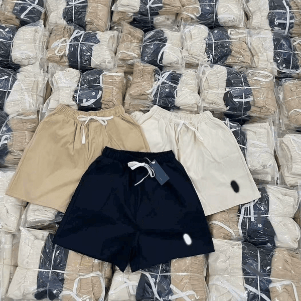 Summer Shorts Men Women Fashion Embroidery Breathable Casual Shorts Plus Size Bodybuilding Short Pants T260521