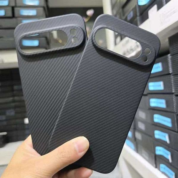Google Pixel 9 Pro XL 9A Pixel 9 Real Carbon Aramid Fiber Anti exposure Mobile Phone Protective Cover Protection Shell phone caseXJ250321