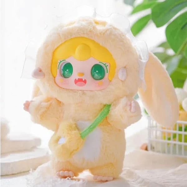 Oxygen Yooki Warm Rabbit Plush Blind Box Bedroom Cute Decor Decoration Mystery 250321