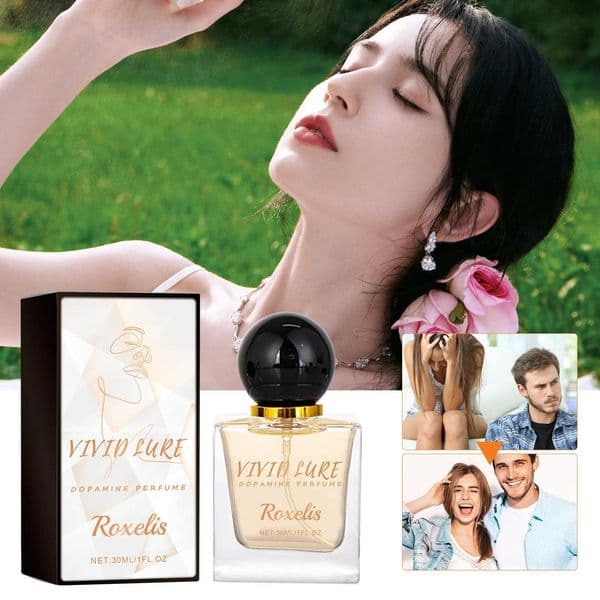 Roxelis Dopamine Perfume Spray Natural Fresh Elegant Woman Glamour Dating Long Lasting Scent Non Stimulation Portable Perfume 1OZXJ20321