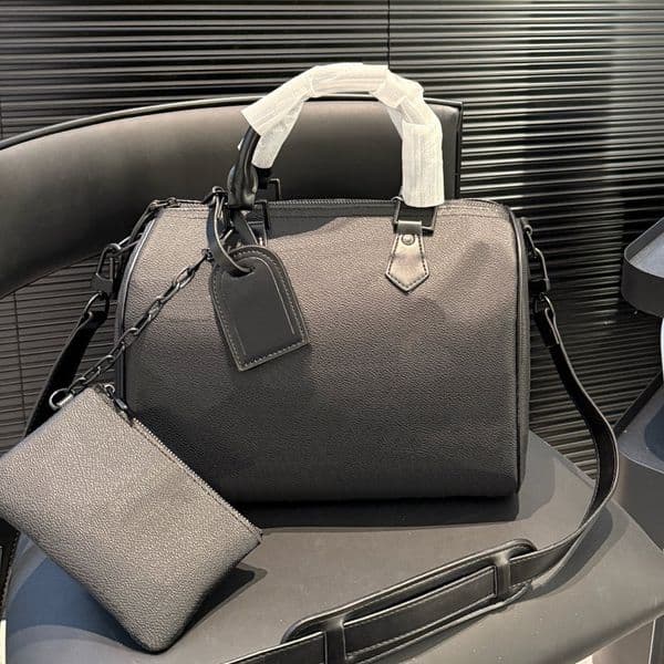 30CM pillow pack Shoulder bag luxury designer bag purse women designers Crossbody bag womens luxurys handbags Fashion classic black flower handbag with dust bag