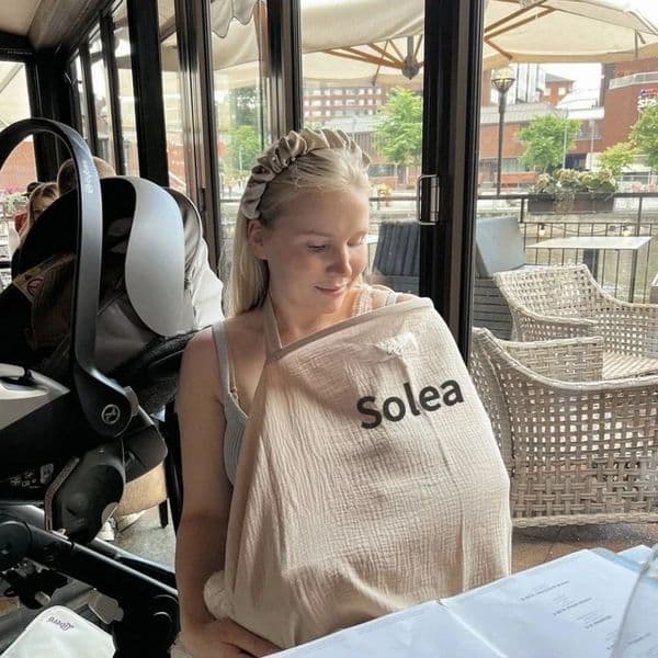 Personalized Name Embroided Baby Nursing Cover Maternity Breastfeeding Cover Cotton Muslin Custom Privacy Apron Stroller Blanket 250320