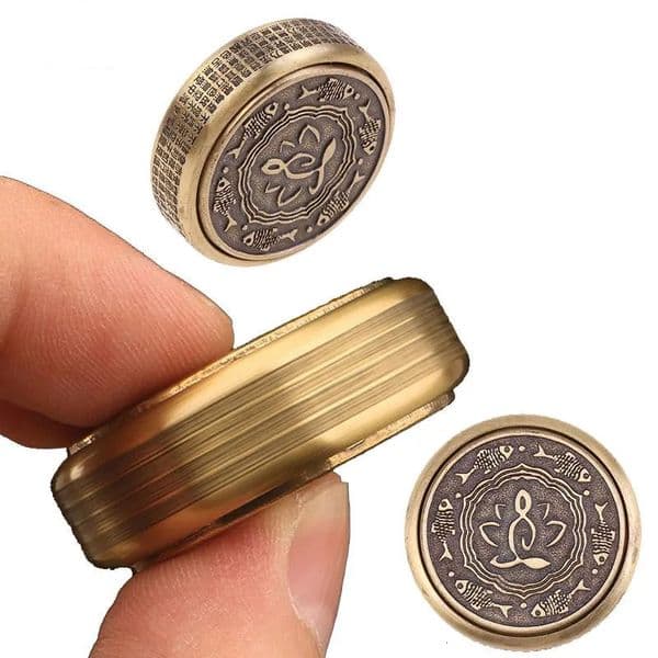 Zen Buddha Fidget Spinner Adult Metal EDC Fidget Toys ADHD Hand Spinner Antistress Toys Anxiety Stress Relief Desk Toys 250320