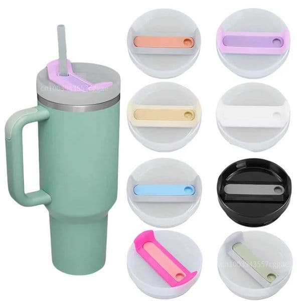 40 ounces for hot water bottle cap coffee cup flip cover straw cap replacement splash proof cup flip cover accessories X250321