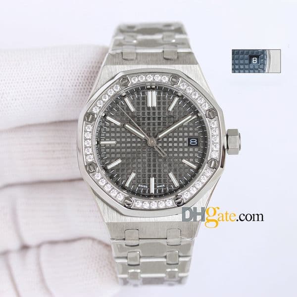AAAAA Automatic Luxury designer Wristwatches 37Mm Mechanical Watches Mens 15550 Top SUPERCLONE Brand Mechanical Man Montres de luxe f01b