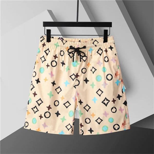 Summer Embroidery Shorts Men's shorts beach Pants Loose Medium Pants Cotton sport shorts Sweat pants Casual Beach Shorts Versatile