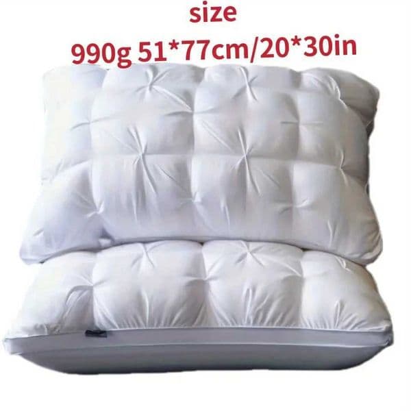 Luxury five-star hotel Quty 990g 20x30 inch deep sleep neck support all season wrinkle free high core X2503216