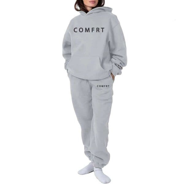 2025 new letter printed hooded leg binding sweatshirt, underwear, sweatshirt set, set for both men and women