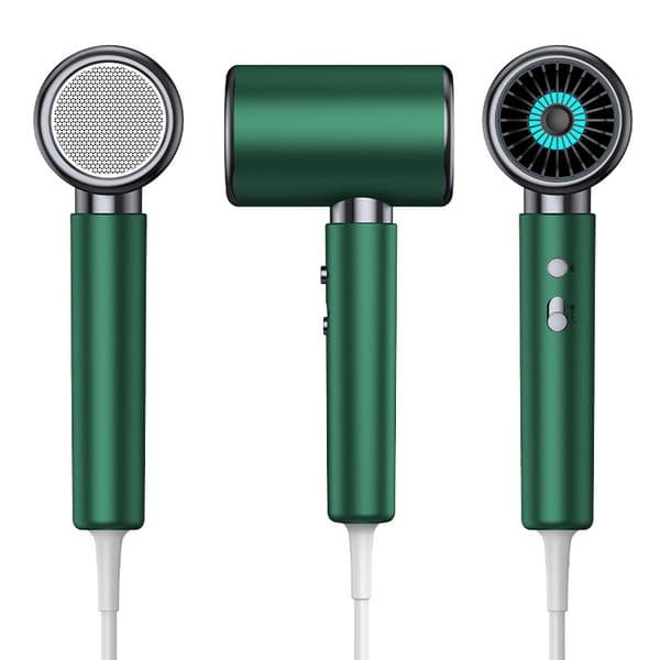 High speed and powerful hair dryer for household use. Strong hair dryer with constant temperature and negative ions will not damage hair