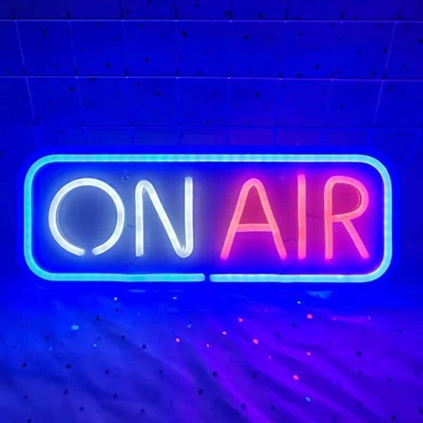 ON AIR Neon Signs Neon LED Night Lights USB Connected Decorative Sign Room Bar Pub Store Club Garage Home Party Wall Art Decorate X250322