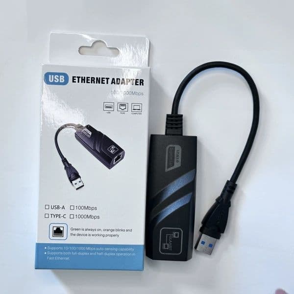Connectors USB 3.0 USB-C Type-c to RJ45 100/1000 Gigabit Lan Ethernet LAN Network Adapter 100/1000Mbps for /Win PC 243S With Box Package
