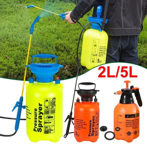 2L3L5L HighPressure Garden Watering Can Spray Disinfection Pneumatic Air Compression Pump Manual Pressure Sprayer 250318