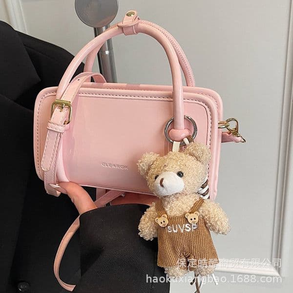 High End Handbag For Women S Spring And Summer Versatile New Fashion Crossbody Bag Casual Hand Held Boston Bowling Bag L Shoulder Bags