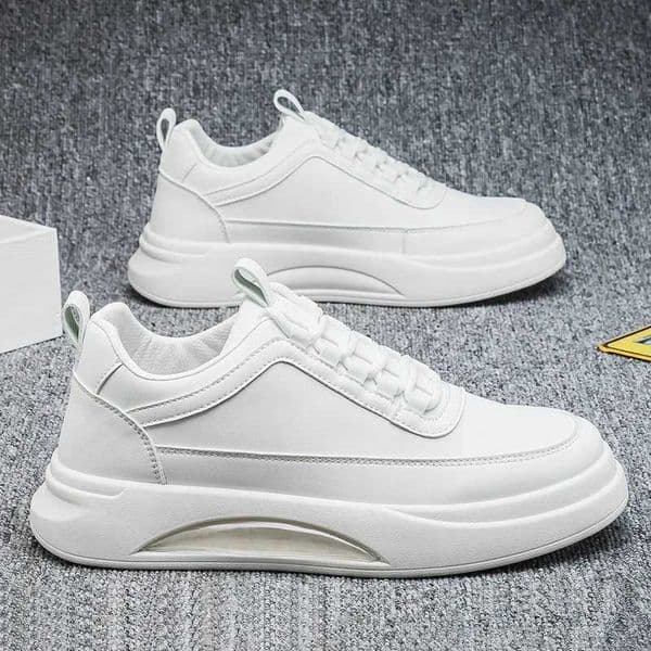 Mens casual sports shoes mens casual leather platform sports shoes new fashion lace up outdoor vulcanized shoes Zapatillas Mujer Z250321