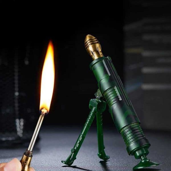 Creative Zinc Alloy Aircraft Model Gas Lamp Outdoor Installation Keychain Portable Matching Smoking Accessories M250324