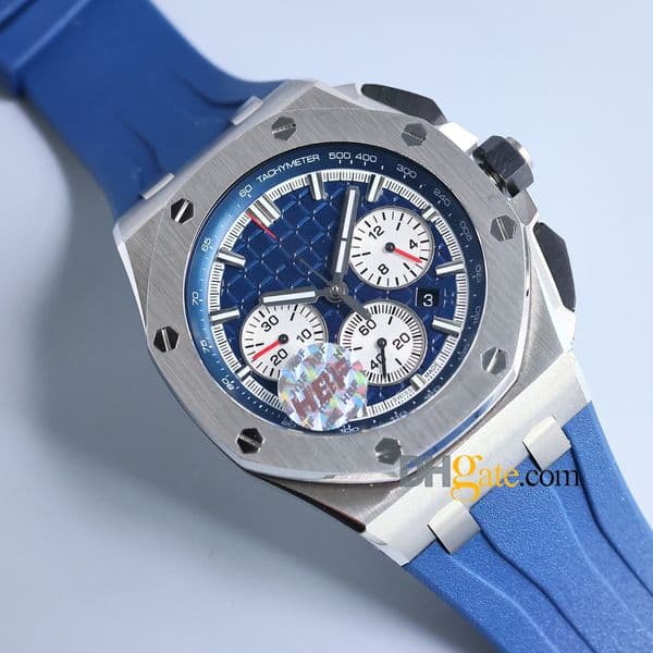 HBF AAAAA ceramic Carbon fiber Chronograph Automatic Luxury designer Wristwatches 44mm Mechanical Watches Mens 26400 SUPERCLONE Man watche Montres de luxe 322f