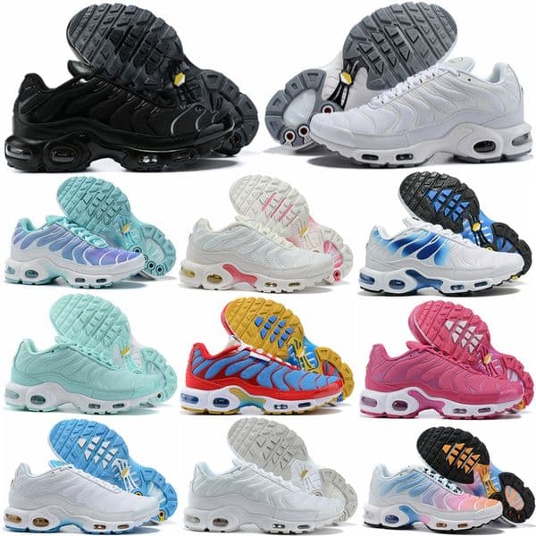 Tn Plus Running Shoes man women Triple White Black Red Laser Blue Volt Glow Oreo Breathable Hyper Pink Tennis Ball Platform Sneakers Outdoor Sports Trainers