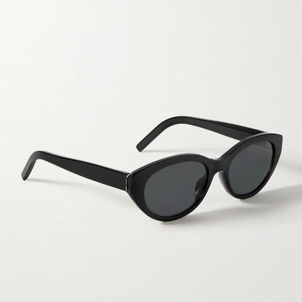 Cat Eye Oval Sunglasses Black/Dark Grey Y2K Women Summer Shades Designer Sunglasses UV400 Eyewear Protection 739