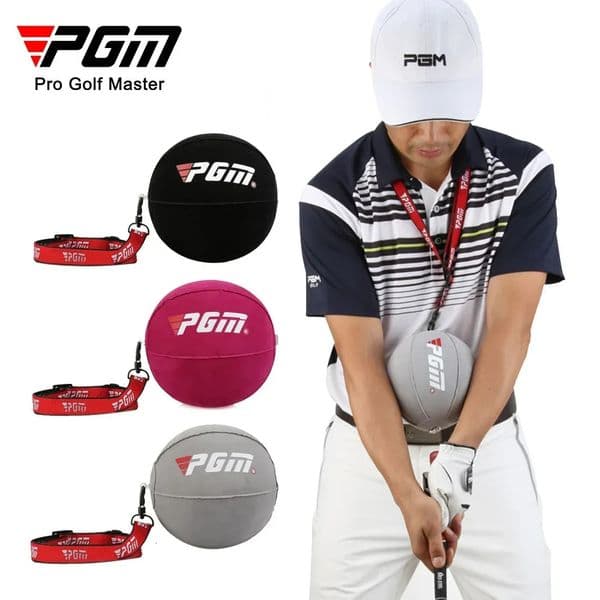PGM Inflatable Golf Intelligent Ball Machine Portable Swinging Arm Corrector Pose Assistance Correction Training Accessories 250314