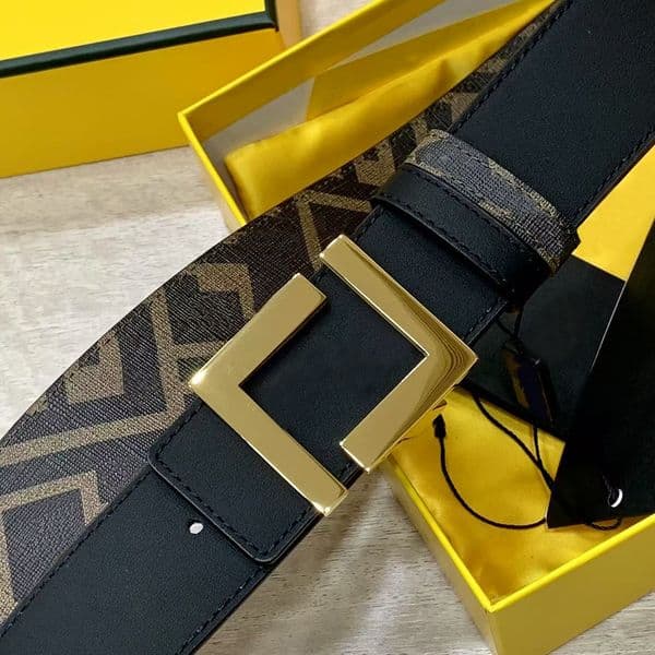 Luxury Designer Belt Genuine Leather Belt Top Quality Letters Printing Cowhide Strap Best Sell Ceinture Luxe Double Letters Gold Silver Buckle Fashion Waistband