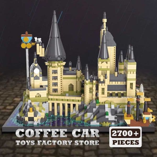Magic World Architecture Scene Diamond Block 3D Model Dream Medieval Castle Brick MOC Set Puzzle Toy Adult and Childrens Birthday GiftsXJ250326