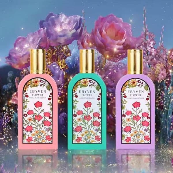 Elegant Feminine Scents: Luxury Gardenia-Lavender Blend in an Eco-friendly 50ml Bottle for Everyday Wear