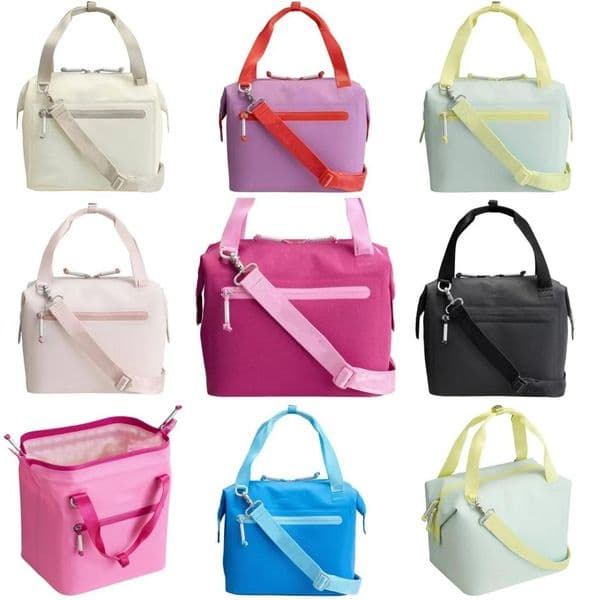 Designer Julienne Breakfast Pack All travel Day Mini Soft Lunch Bag Box Recycled Polyester 12 Hour Cooling whole day Travel Cooler Bgas 0356 Free Shipping