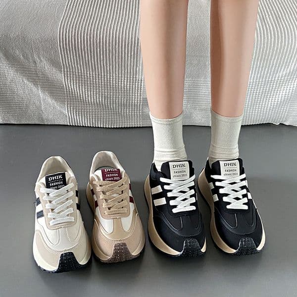 Free shipping designer women thick soled white black card red comfortable breathable outdoor leisure shoes Classic