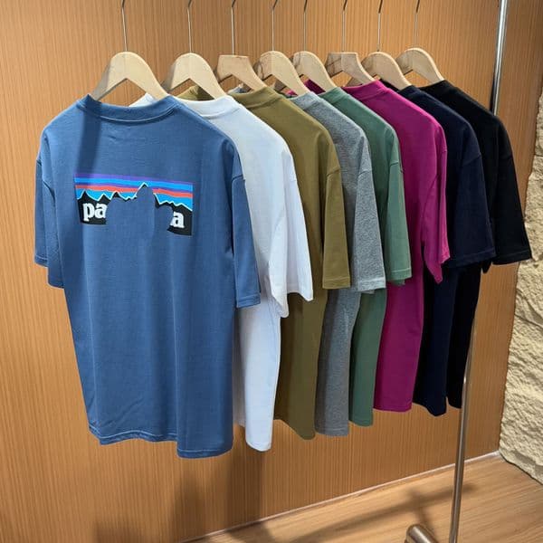 Men's T Shirts Designer T-shirt Mountain Peak Classic Printed Short Sleeved Casual Outdoor Round Neck
