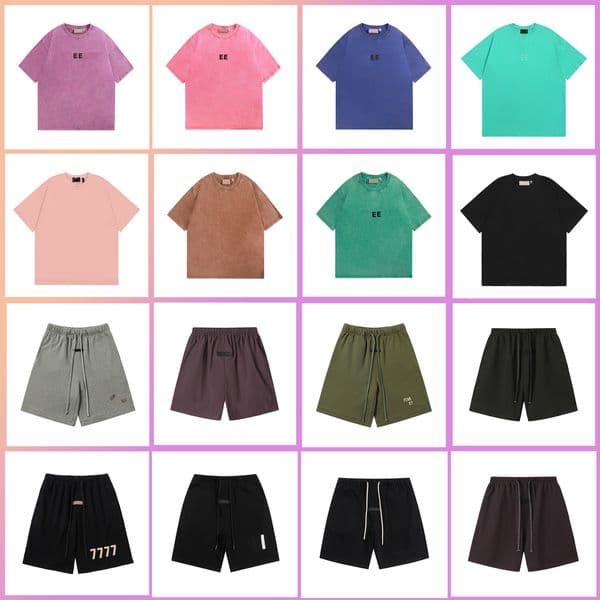 2026 Latest Master quality Essentlals Shorts Shorts Mens Shirt Designer t shirt men's t shirt Designer Shorts Men's Shorts Swimsuit Stylish loose latest set us size