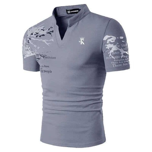 New summer fashion V-neck 3D digital printed mens short sleeved sports top mens casual 00% polyester T-shirt. W250329
