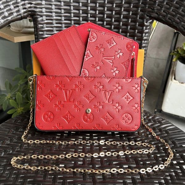 Luxurys Designer Bag 3 Multi FELICIE POCHETTE Chain Bags Handbags Crossbody Purse Fashion Women Shoulder Bags Lady Tote Bag Wallet Female backpackAAAAAA