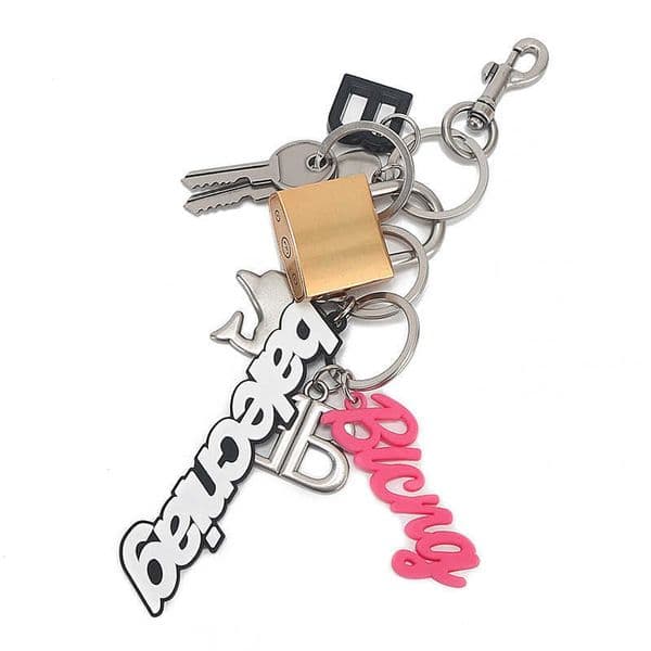 Keychains Lanyards Redeo with Bullish Disorder Fun Metal Keylock Luggage Tag Pendant H25325