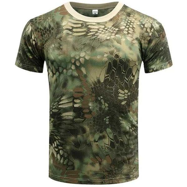 Summer Trend Personality Muscle Mens T-shirt 3D Printing Camouflage Short-sleeved Fashion Mens Tough O-neck Quick-drying Top X2503291