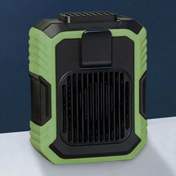 4000mAh waist clip on fan charging personal clip on fan portable power pack flashlight fan for outdoor work hiking camping X2503291