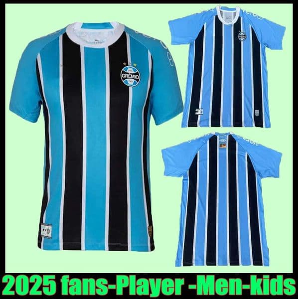 S-4XL GrEmioS 2025 Soccer Jerseys 25 26 SOTELDO GEROMEL KANNEMANN DIEGO COSTA VILLASANTI C. PAVON Home Away Football Shirts Uniforms