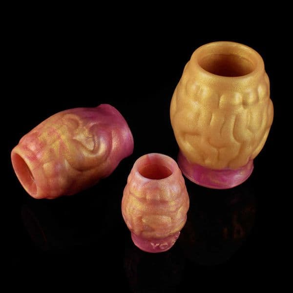 2026 New Silicone Mens Fake Penis Sex Toy Ring Penis Cover Stretchable Vagina Adult Products sale_X844