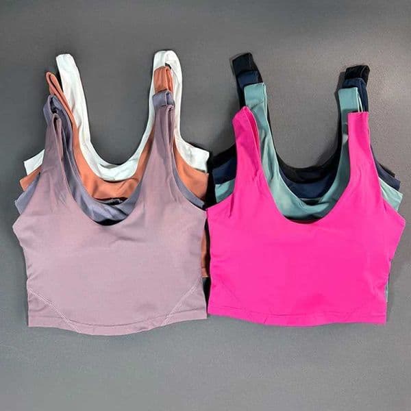 Gathers U-Back High Quality Sports Cycling Fitness Running Breathable Quick Drying Womens Bra for Yoga and ExerciseXJ250331
